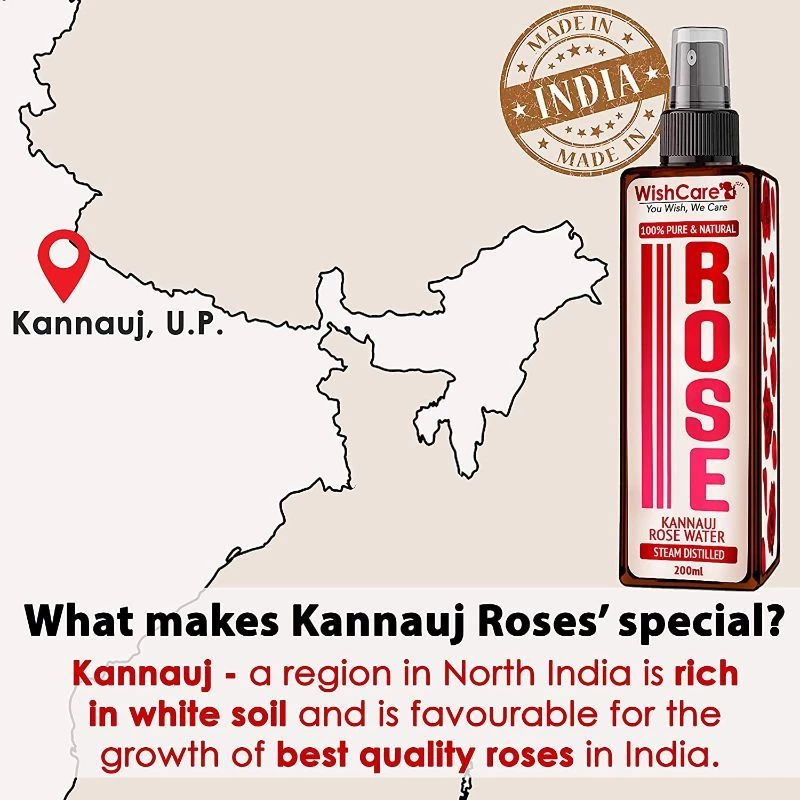 Wishcare Pure Aloe Vera Gel+ Rose Water, 200 ml-6.webp